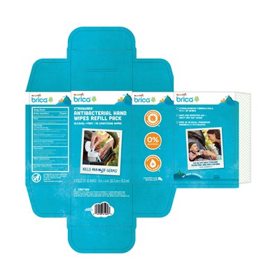 61469-PK-1 Brica XtraGurad Hand Sanitizing Wipes 3pk Refill.jpg 81725-614-15 - 61469 PK 1 Brica XtraGurad Hand Sanitizing Wipes 3pk Refill